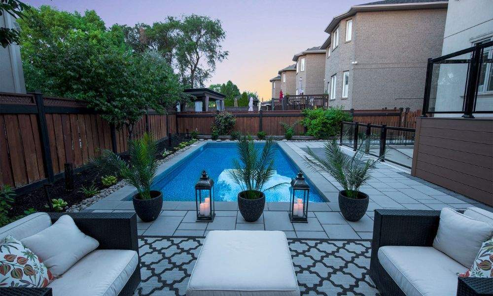 designer backyard pool mississauga actionpools